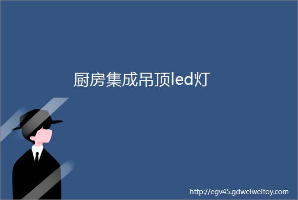 厨房集成吊顶led灯